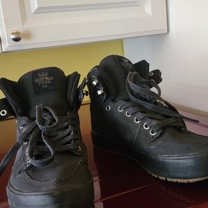 SUPRA Vaider MENS HIGH TOP SNEAKERS SIZE 7.5 / G18 / 133 / EUC